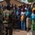 U.S. Army soldiers with the 91st Civil Affairs Battalion deployed with Special Operations Command Africa, conduct a civil engagement with Forces des Armées Beninoises members