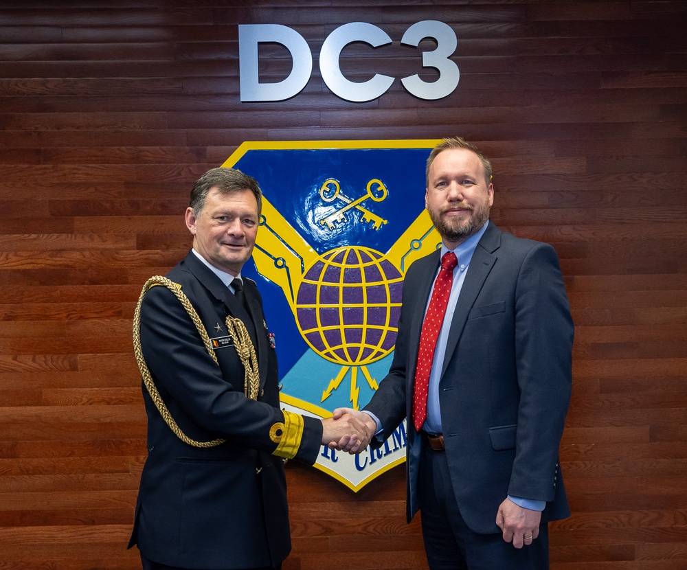 DC3 Welcomes Rear Adm. Carl Gillis &amp; Belgian Embassy Representatives