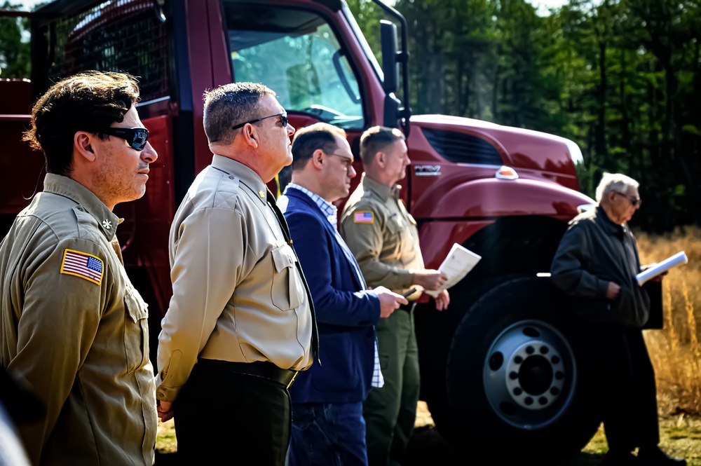 JB MDL partnership protects the Pinelands with new firebreak