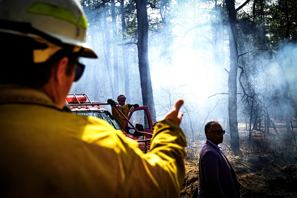 JB MDL partnership protects the Pinelands with new firebreak
