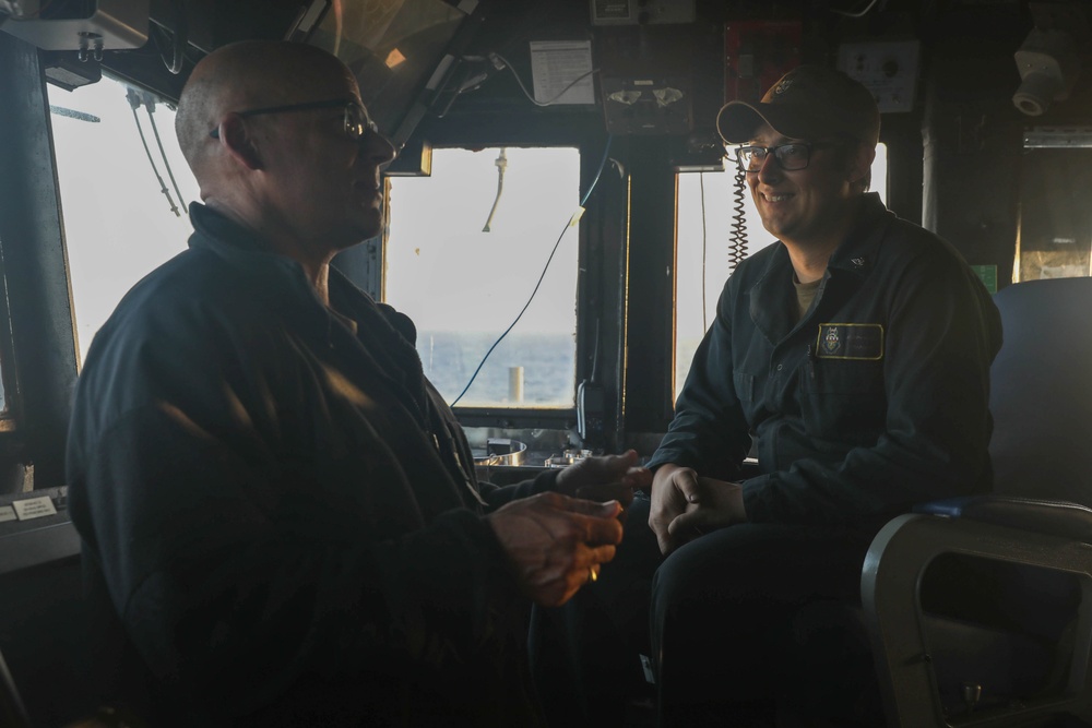 USS Leyte Gulf Underway Ops