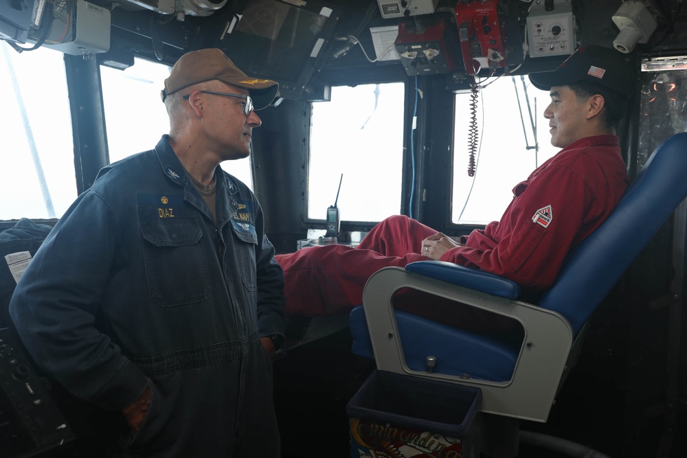 USS Leyte Gulf Underway Operations