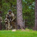 Armored units support infantry at the Joint Readiness Training Center