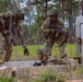 Armored units support infantry at the Joint Readiness Training Center