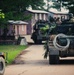 Armored units support infantry at the Joint Readiness Training Center