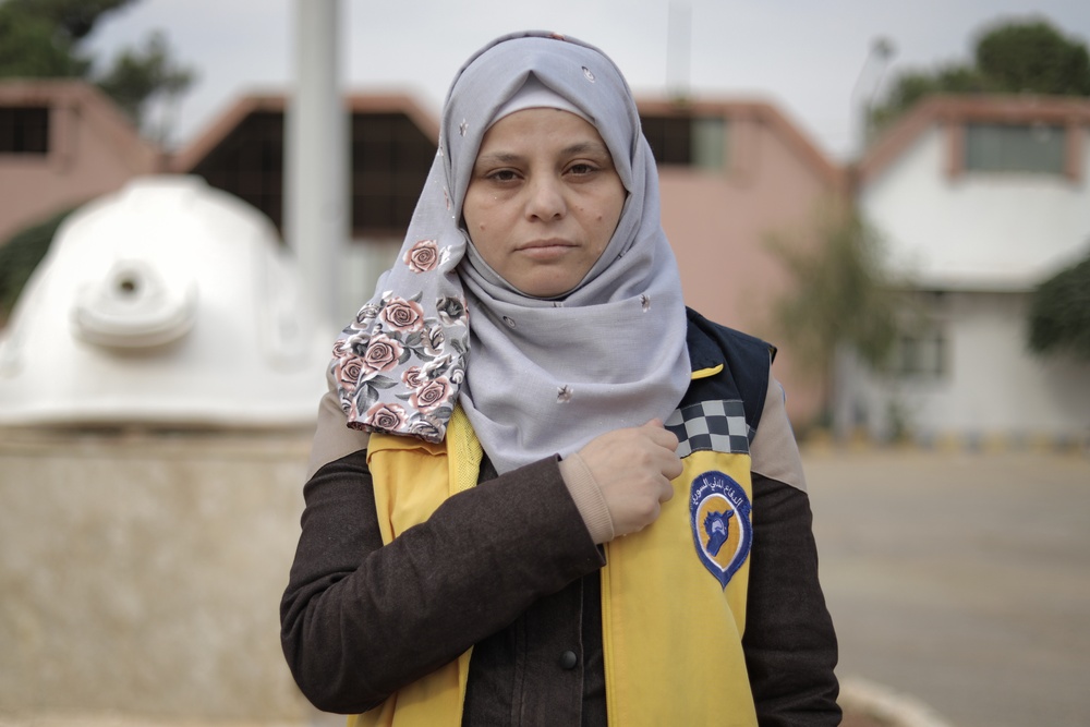 White Helmets volunteer Amina Al-Bish was recognized as one of the BBC’s top 100 influential women around the world in 2024.