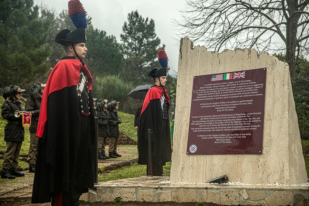 The 3rd Infantry Division Honored with Military Memorial in Italy