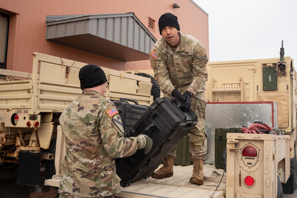 HHBN, 10th Mountain Division Conducts Command Post Exercise 1B