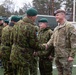 4th SFAB Advisors recognized by 1st Estonian Division during Austere Challenge 2024