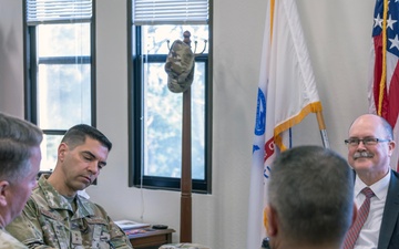 Air Force general visits DLIFLC to strengthen partnerships