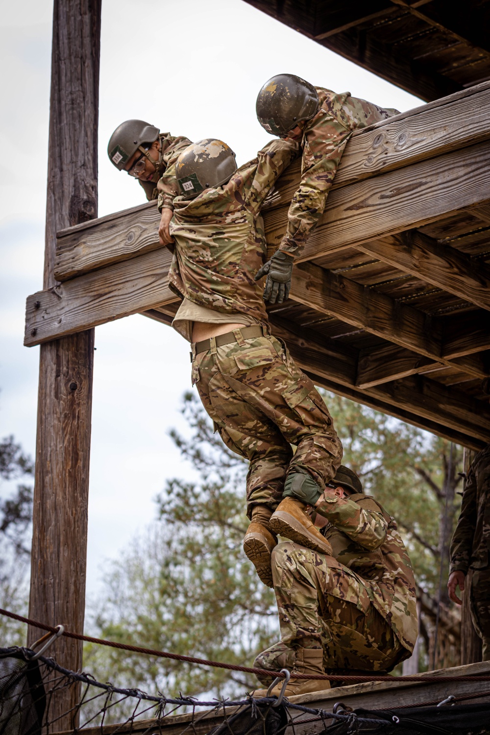 Sand Hill confidence course