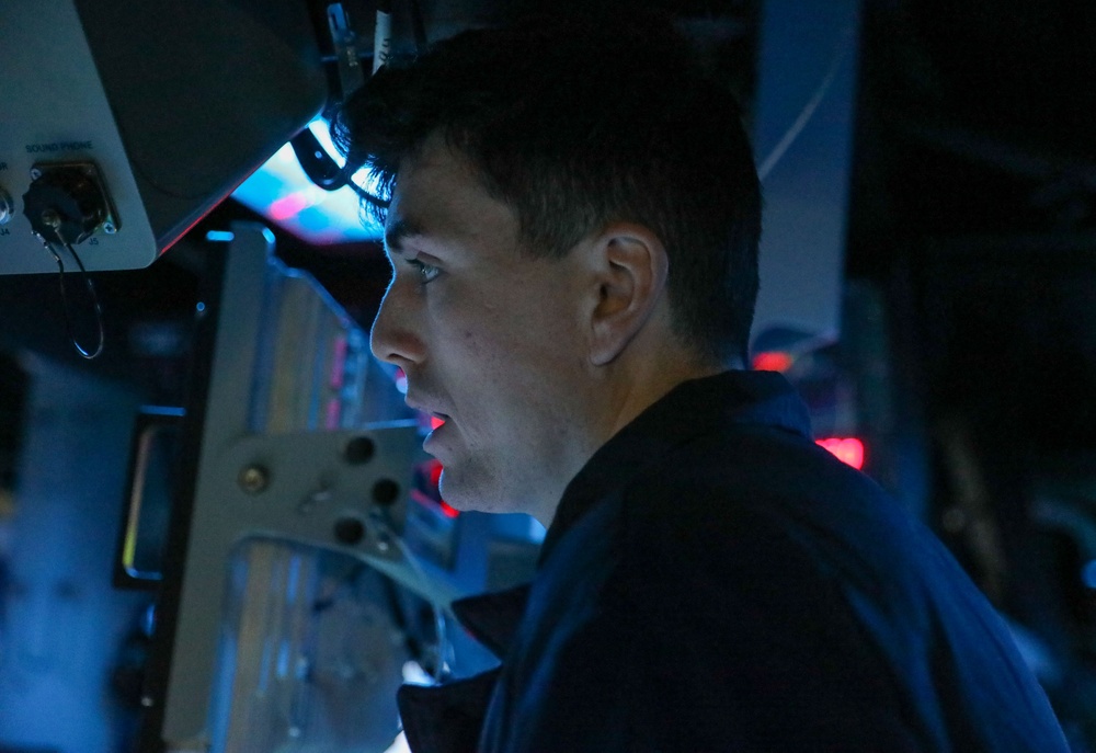 Sailors Aboard the USS Howard Conduct an Anti-Submarine Warfare Exercise in the Philippine Sea