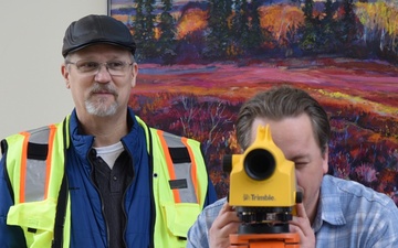 Alaska District surveyors demonstrate equipment at headquarters event