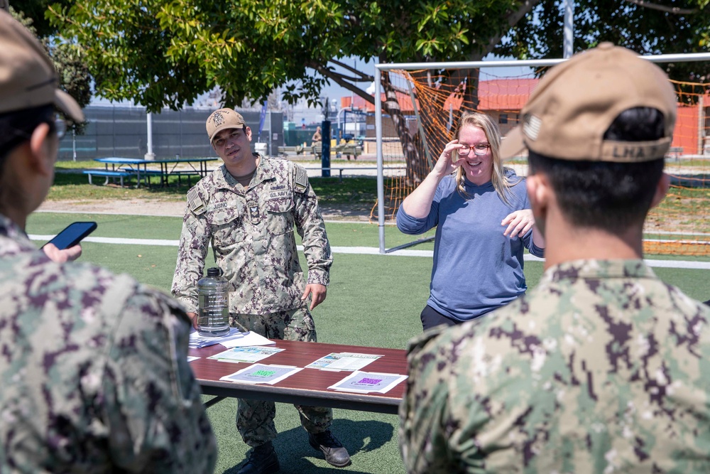 USS Tripoli Safety Stand-down