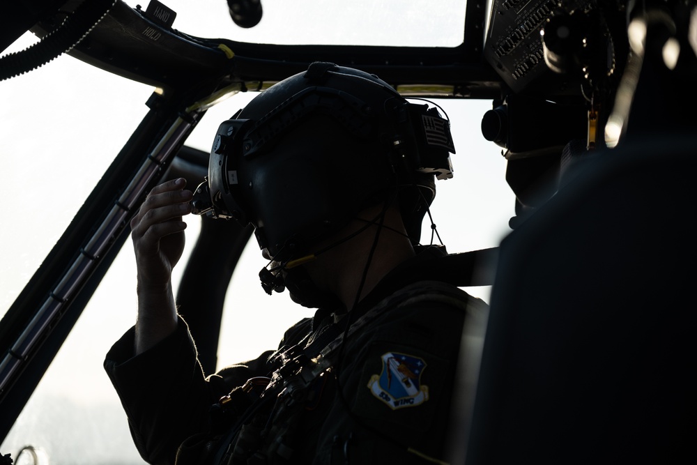 34th Weapons School: HH-60W instructors conduct SAT training