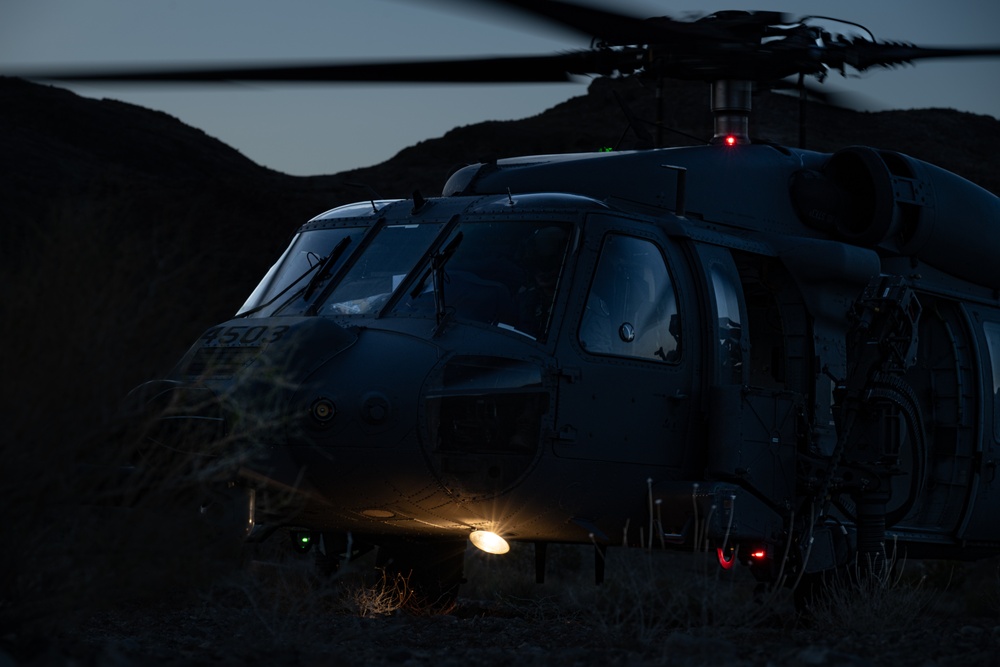 34th Weapons School: HH-60W instructors conduct SAT training