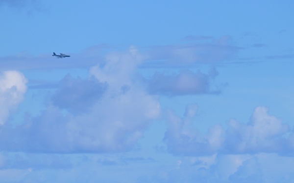 B-52s land in Diego Garcia during Bomber Task Force deployment
