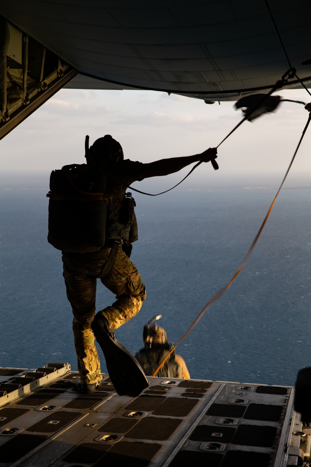 Wait for drop: VMGR-152 conducts joint air drop training with 320th Special Tactics Squadron