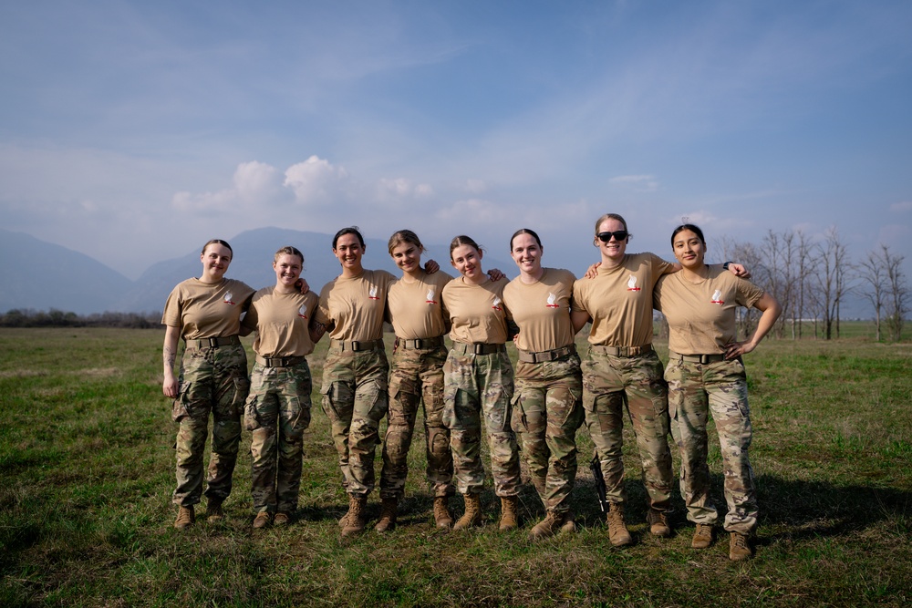 173rd IBCT (A) Hosts first all-female airborne operation, “Women of the Herd”