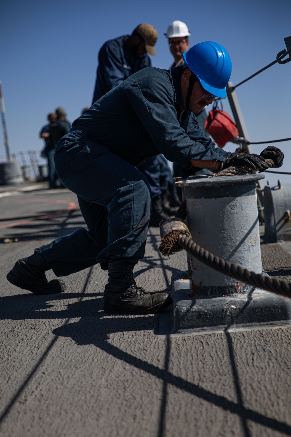 USS Laboon (DDG 58) Conducts a Sea and Anchor
