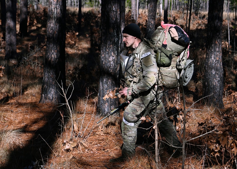 Special Forces Candidates Tested During Land Navigation