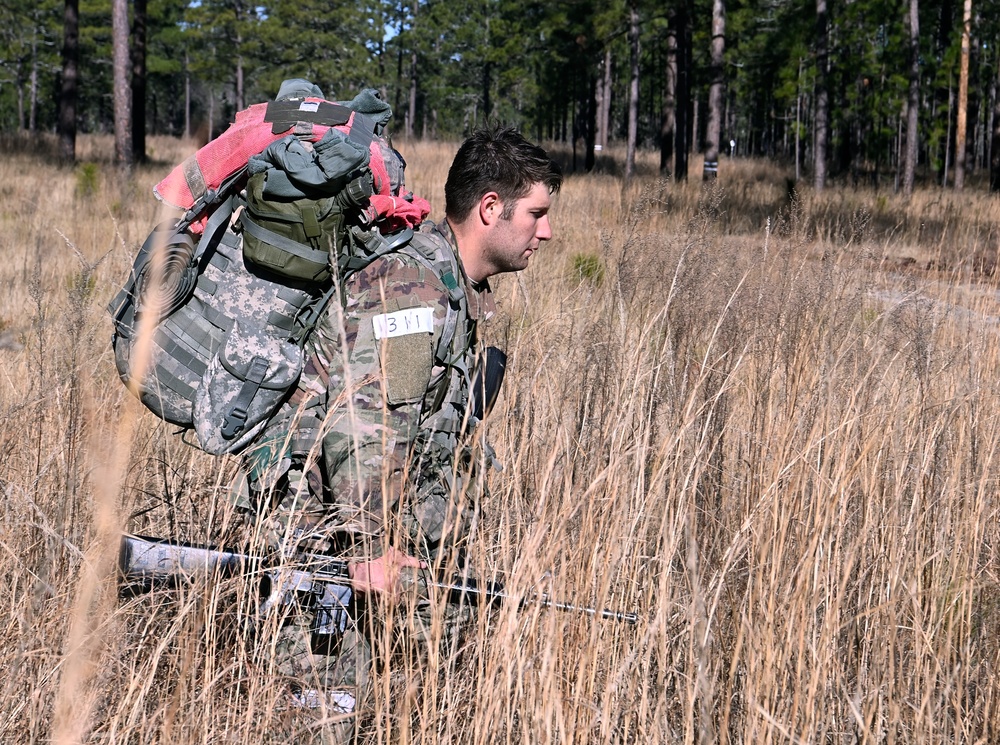 Special Forces Candidates Tested During Land Navigation