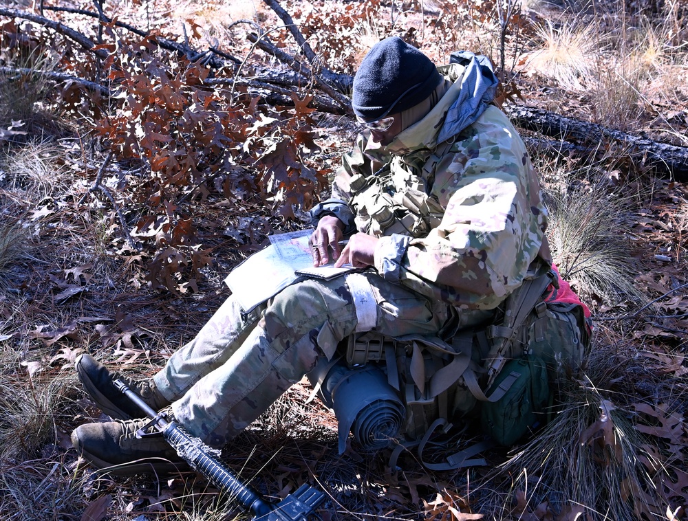 Special Forces Candidates Tested During Land Navigation