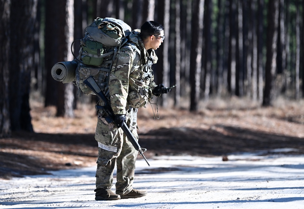 Special Forces Candidates Tested During Land Navigation