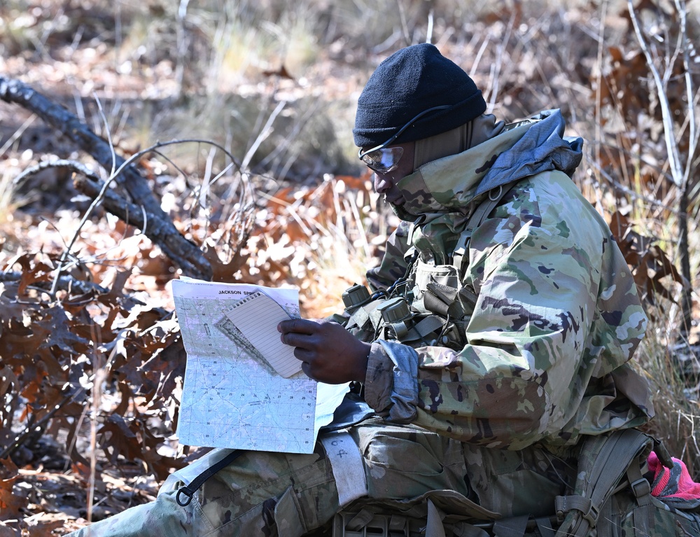 Special Forces Candidates Tested During Land Navigation