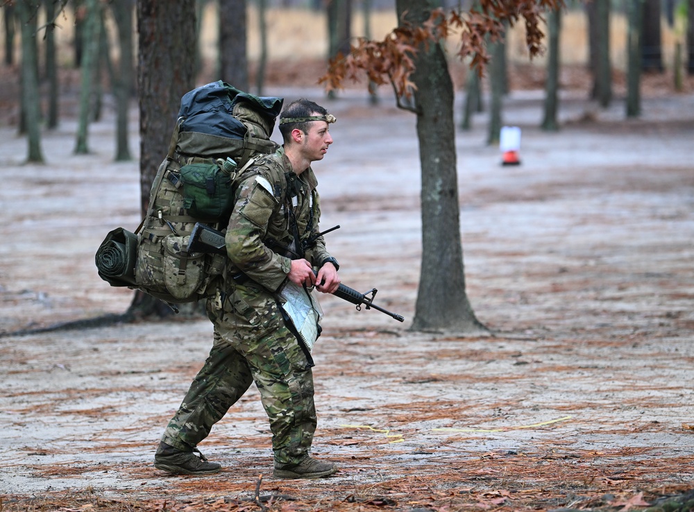 Special Forces Candidates Tested During Land Navigation