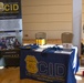 the Department of the Army Criminal Investigation Division sets up a booth at an On-Base Job Fair in Baumholder, Germany