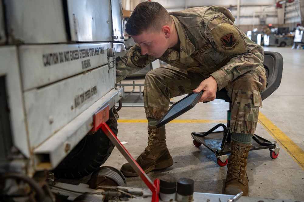 20th EMS AGE technicians deliver premium equipment