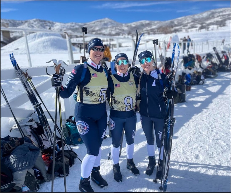 Making History: Donley, Connelly and Urban represent New Hampshire’s first female biathlon team at National Guard Championships