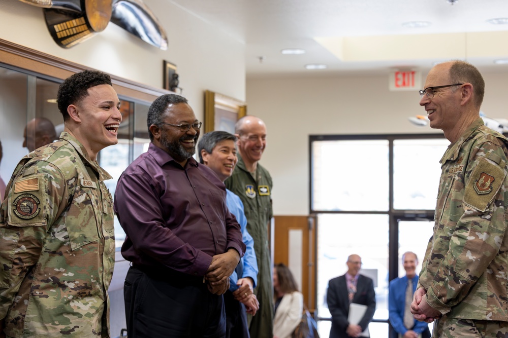 AFMC commander visits Edwards AFB