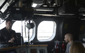 USS Montgomery (LCS 8) Hosts STAFFDEL Tour