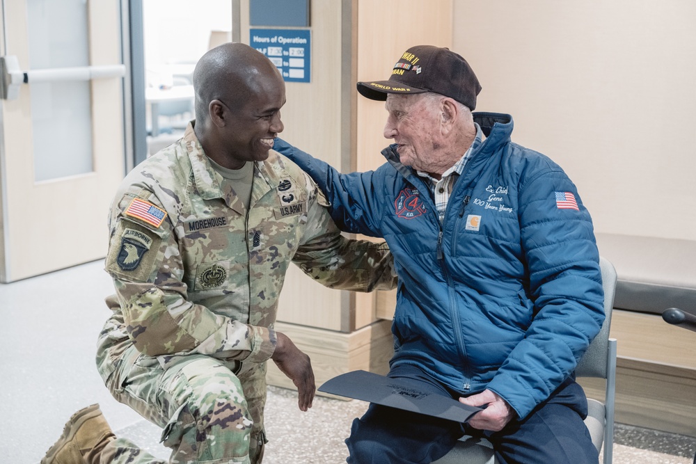 USACE Buffalo District Honors WWII Veterans at VA Canandaigua