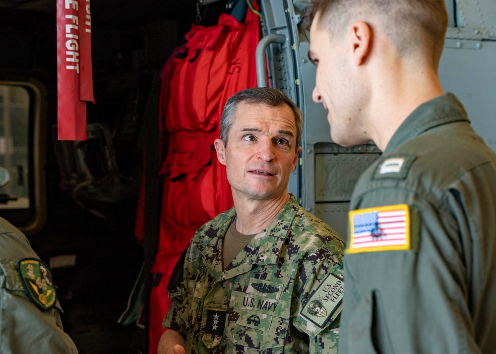 2nd Fleet commander visits Naval Station Mayport