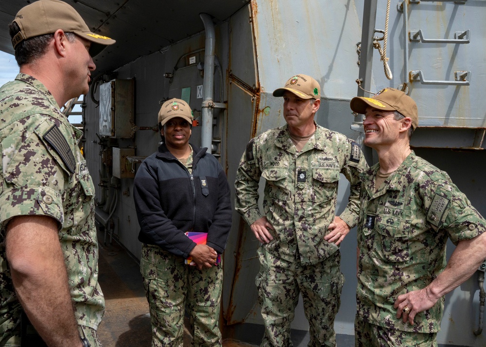 2nd Fleet commander visits Naval Station Mayport