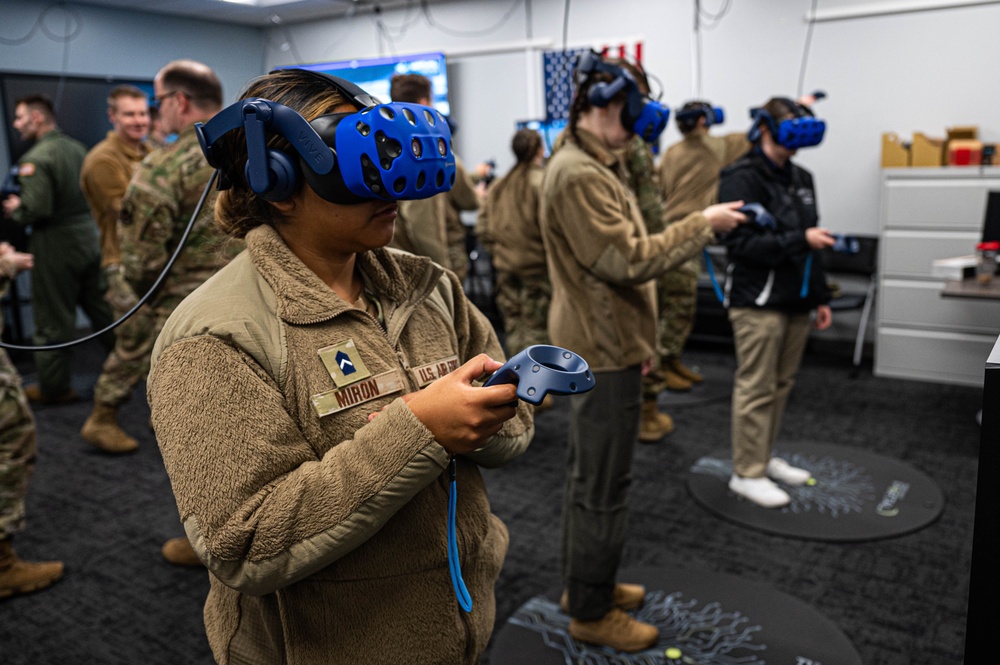 911th Airlift Wing Opens Doors to ROTC Detachment 730 for Base Tour