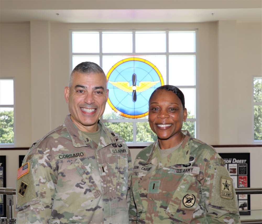 CW5 Dixon-Carter visits USAACE