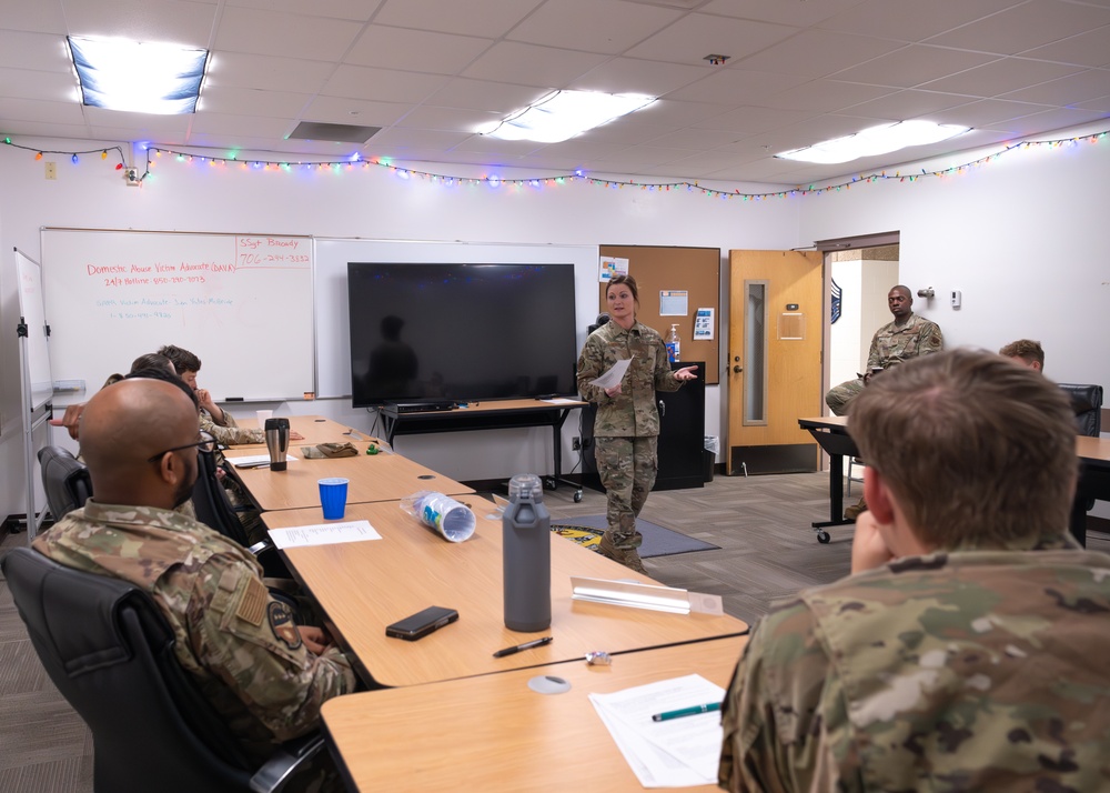 Staff Sgt. Mary Cannon brings knowledge and fun to FTEC