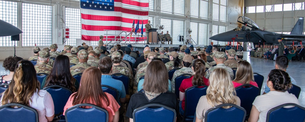 Col. Michael Alfaro takes command of the 366th Fighter Wing