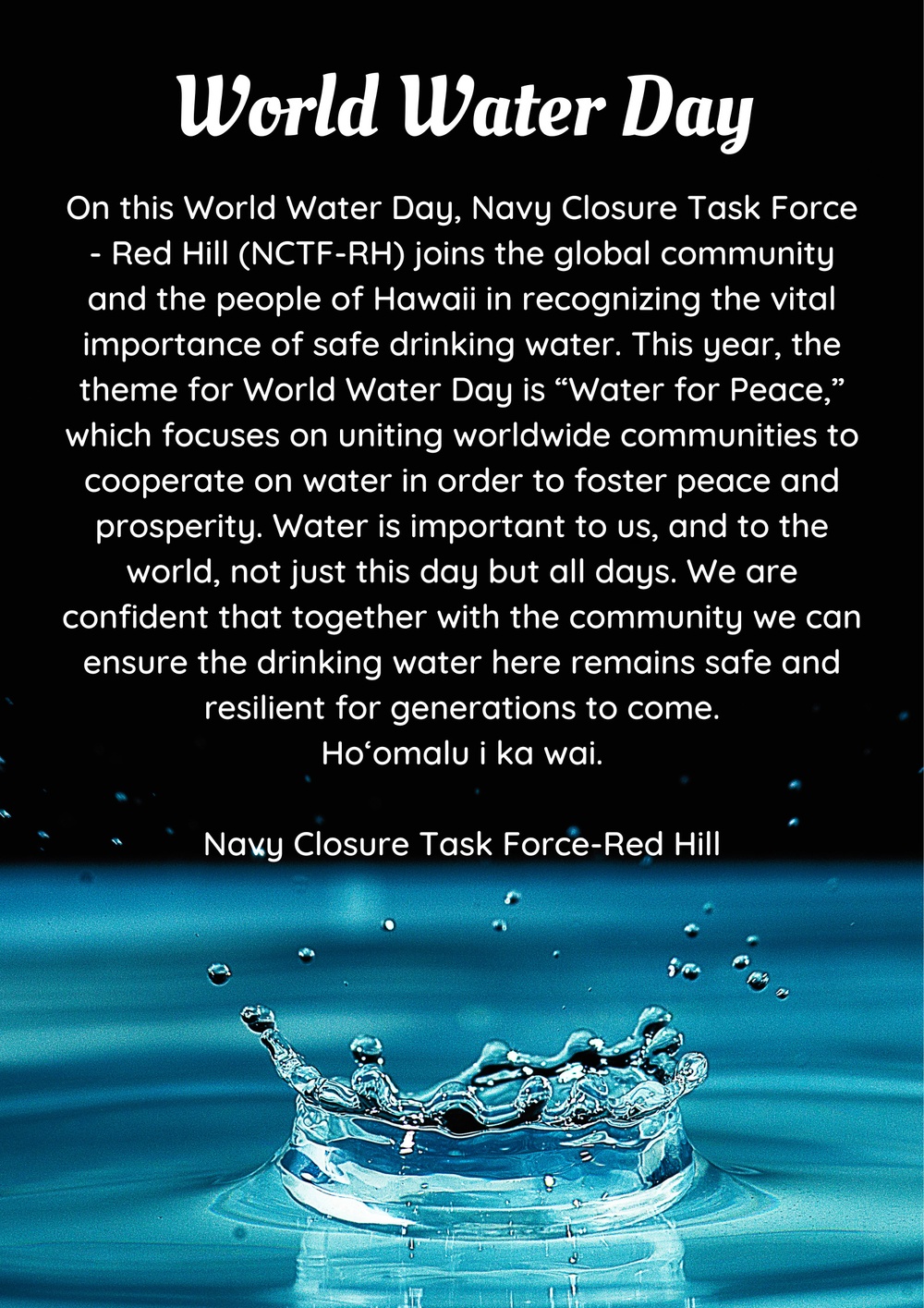 World Water Day