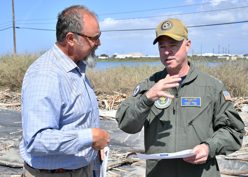 VADM Gray visits Point Mugu, Port Hueneme