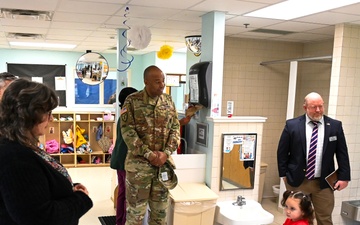 Army leadership observes quality of life efforts on Fort Johnson