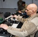 Lt. Gen. Robinson Tests Flight Simulator at OTS Multi-Domain Lab, Emphasizes Leadership Skills in Officer Training