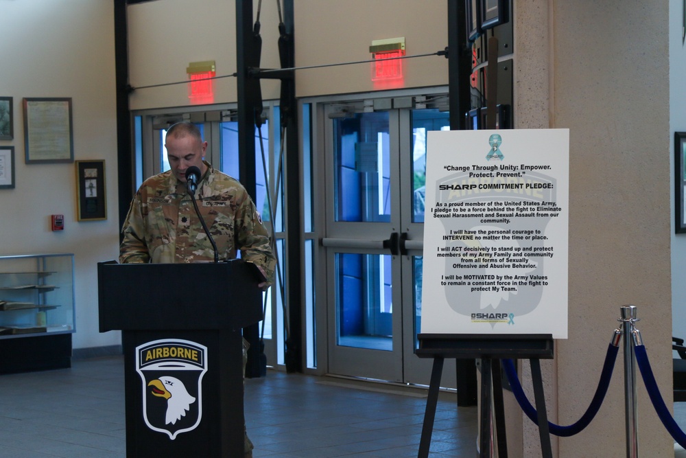 101st Sexual Assault Awareness and Prevention Month Proclamation Signing