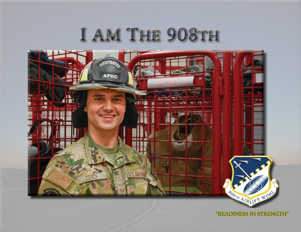 I am The 908th: Senior Airman Carter Grice