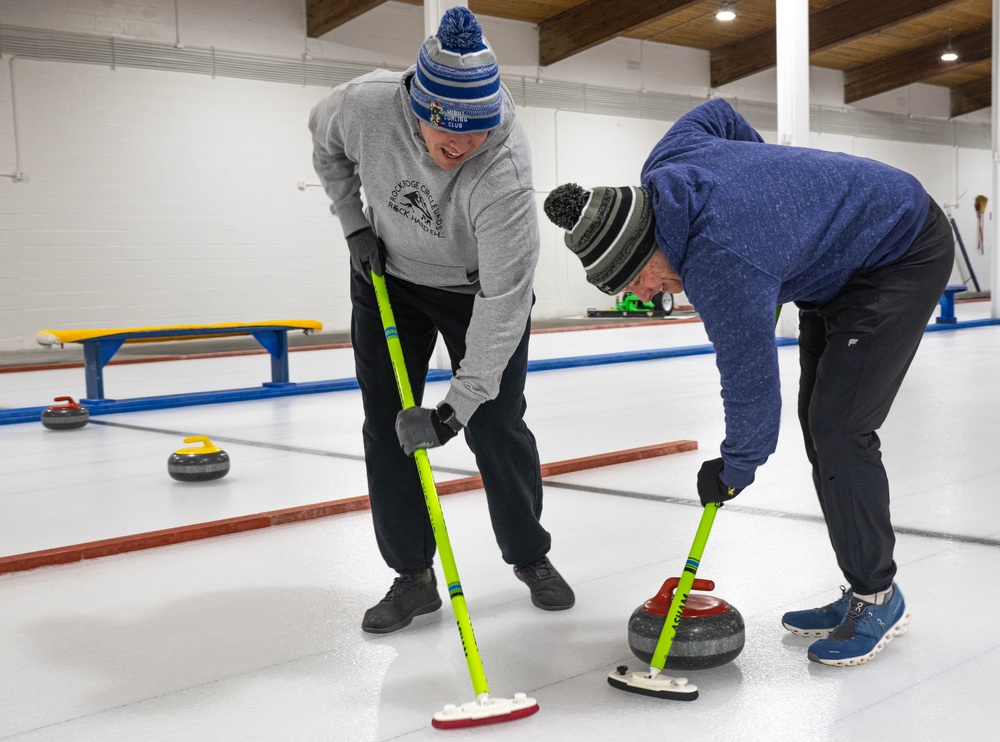 Sweep dreams: Minot Airmen build camaraderie and resilience through curling