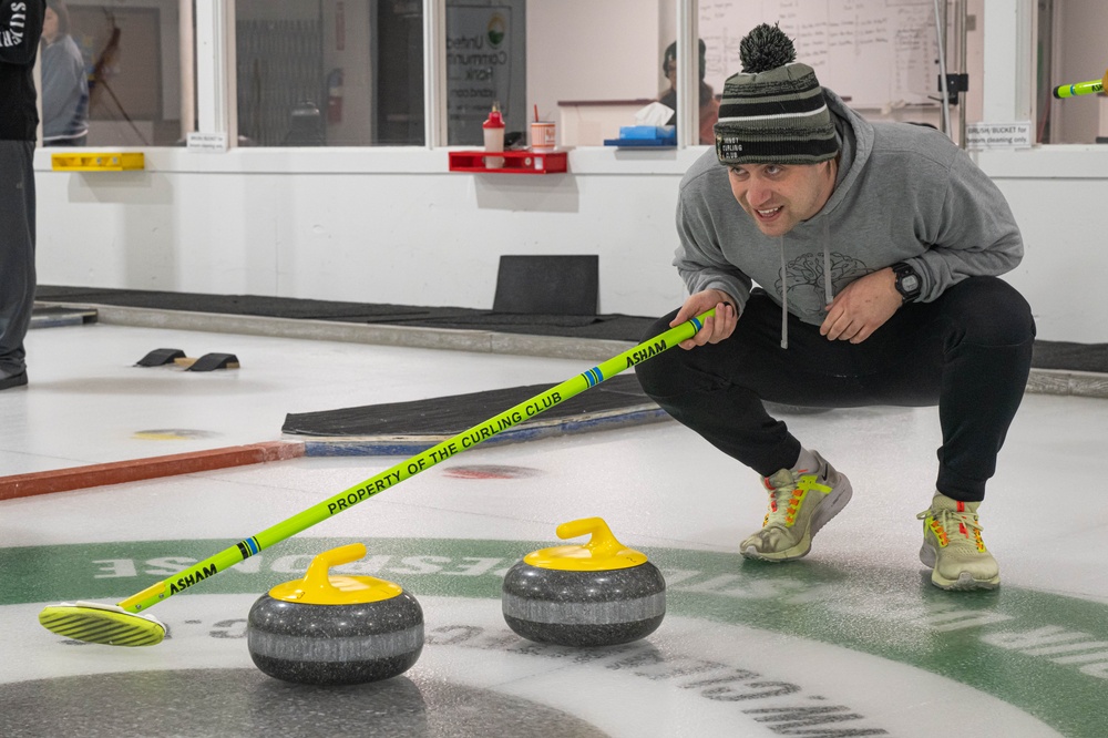 Sweep dreams: Minot Airmen build camaraderie and resilience through curling